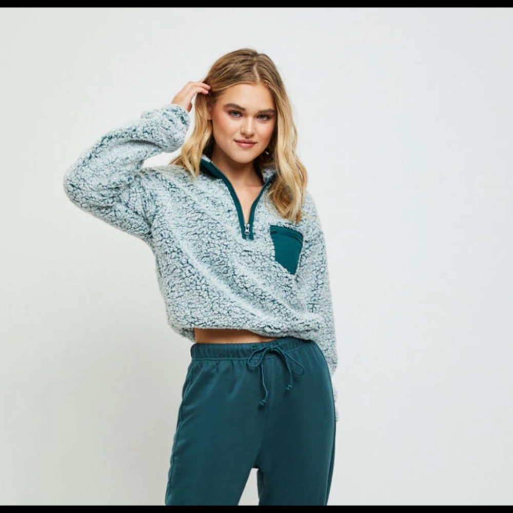 LA Hearts El Capitan Sherpa Sweatshirt